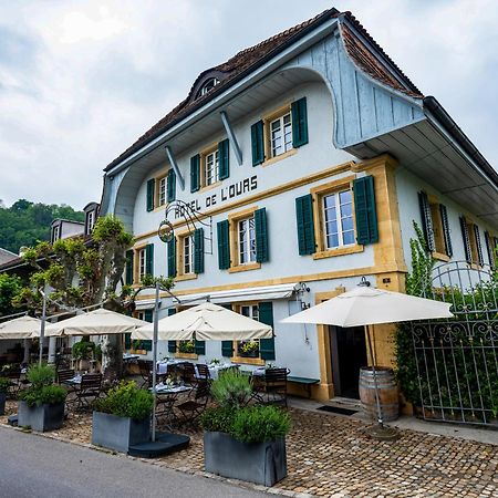 Romantik Hotel De L'Ours Sugiez Экстерьер фото